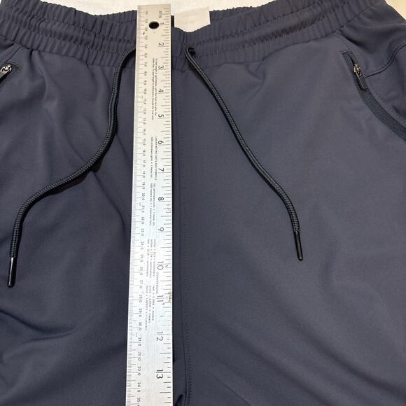 G Gradual Joggers Lot 2 Men's Navy Gray Athletic Performance Pants Zip Pockets M - Picture 10 of 12